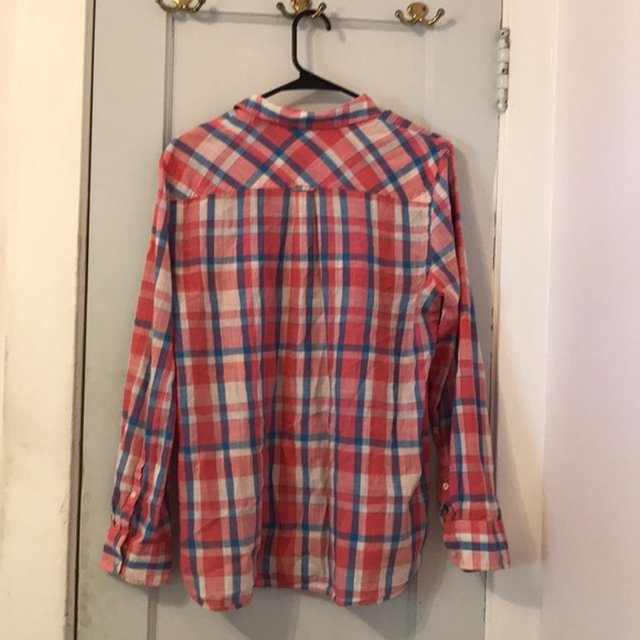 J.Crew Plaid Long Sleeve - Picture 3 of 6